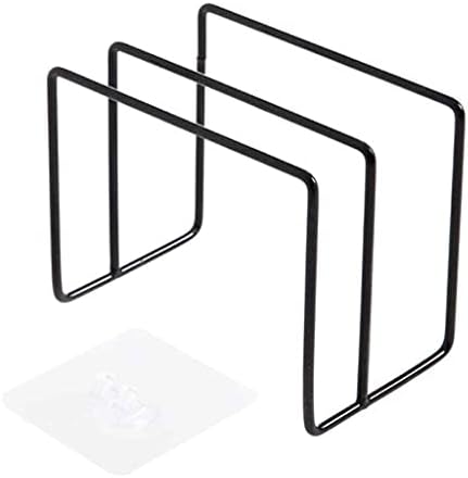 XBWEI ploča za sečenje polica držač poklopca lonca stalak za sečenje Kuhinjski Organizator dvostruki Regali