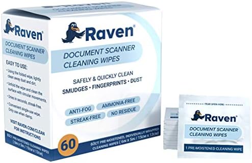 Raven originalni paket skenera dokumenata sa poklopcem prašine, zaštitom ekrana, maramicama za čišćenje