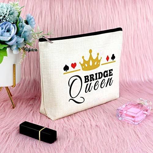 Poker Lover Gift Makeup Bag Bridge kartaška igra poklon Bridge igrač poklon za žene Bridge Lover poklon Bridge