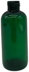 Prirodne farme 4 oz Green Boston BPA Besplatne boce - 6 pakovanja Prazna kontejneri za ponovno punjenje - Esencijalni ulji proizvodi za čišćenje - Aromaterapija | Prirodnižbenik sa crvenim vrhom - napravljen u SAD-u