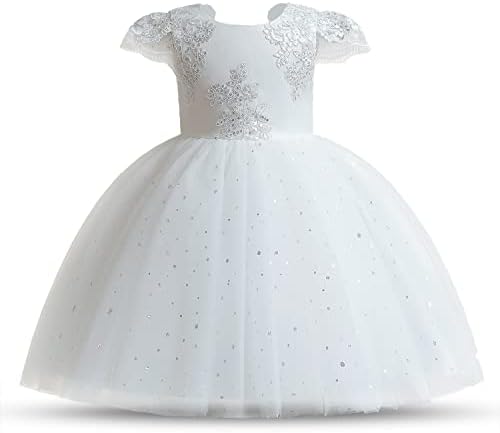 Nnjxd Baby Girl Princess Haljina Bowknot Sequins Haljine