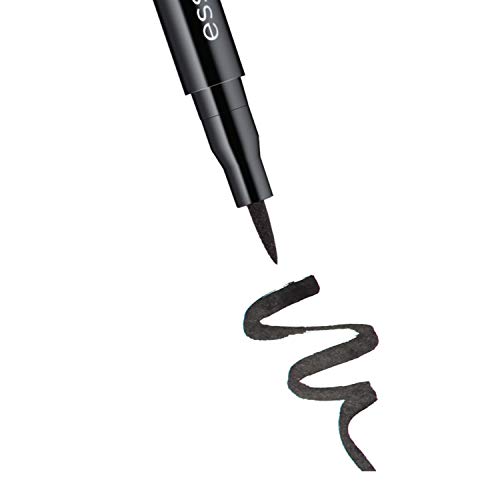 suština | 5-Pack crna olovka za oči / dugotrajna & pigmentirana tečna Formula | Glide-on & Precizna Primjena | aplikator za filc | Vegan & Bez parabena / bez okrutnosti