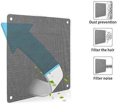HFEIX 80mm Filter ventilatora računara dužina filtera prašine 3, 15x3, 15inches Crna-10 pakovanje