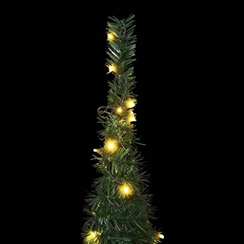 Pop-up gudački božićno drvce, trijemsko božićno drvce, komercijalna božićna drveća, uredsko božićno drvce, lako se pojavljuje u sekundi, za odmor u zatvorenom i vanjskom dekoru, sa LED zelenim 82.7