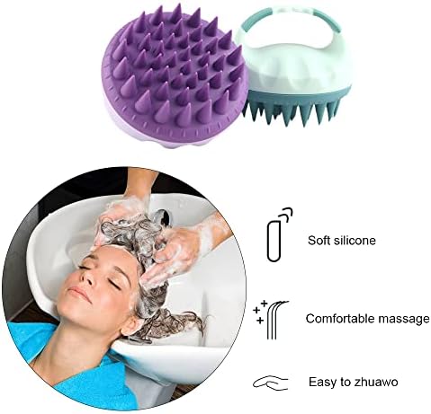 Xingyuxuxin masažerska četkica za meke čekinje šampon četka udobna grip masaža za kosu za njegu kose