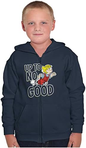 Brisco Brands Dennis The Menace do ne dobrih dječaka Dječja jakna Zip Hoodie