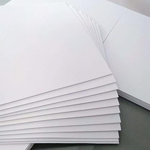 FixTureDisplays® White Forts, 30 pakovanja, 9 x 12 inča, debljina 2 mm 0,0787 inča, premium EVA FOAM papir set, za izradu kartice, zanatstvo, DIY projekat 15630-9x12 inča-npf