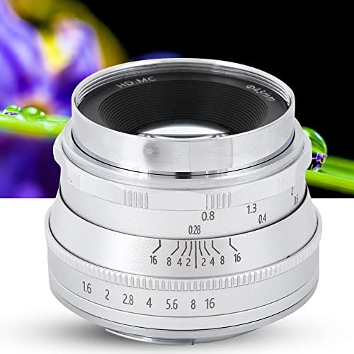 Objektiv kamere bez ogledala, 35mm F1.6 metalni ručni fokus otvora blende EFM Eosm mount objektiv
