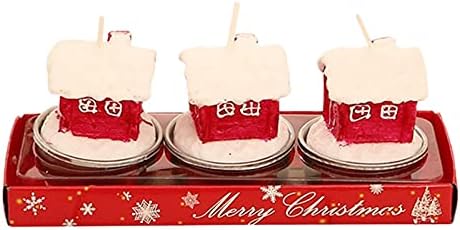 XIOS Božić dekoracija zimski praznici večera Božić svijeća ukras atmosfera svijeće Home Decor Mini Jar