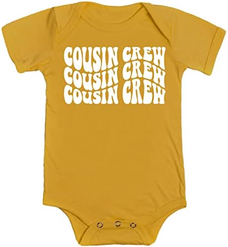 Cousin Crew valovite majice za malu djecu & Omladinska djeca zabava porodične odgovarajuće odjeće