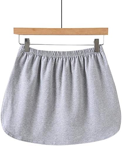 Slojeviti majice Extender za žene plus Size lažni gornji donji Sweep Set pola dužine Mini suknja Casual trendi