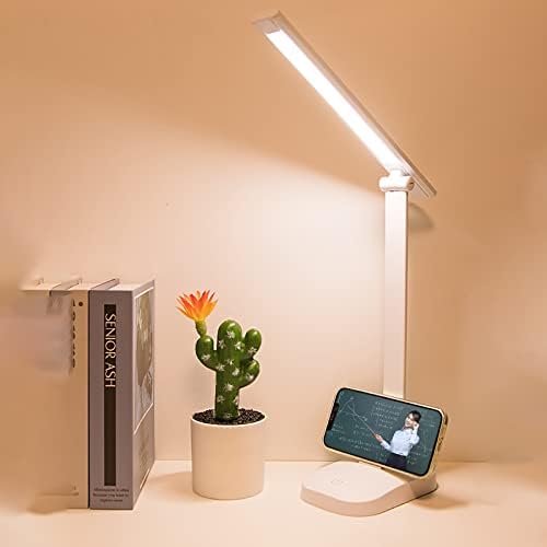GCSIGE bežična LED stolna lampa za kućnu kancelariju, 6000mAh punjive tablice za punjivu bateriju,