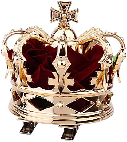 Abaodam Crown kosa za kosu krune za djevojke Princesss Coronation Crown Gold Queen Crown za