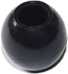 30 komada Black Bungee preklopni kuglice Otvorene plastične brave za plastiku uklapaju se za šok i bungee kabel