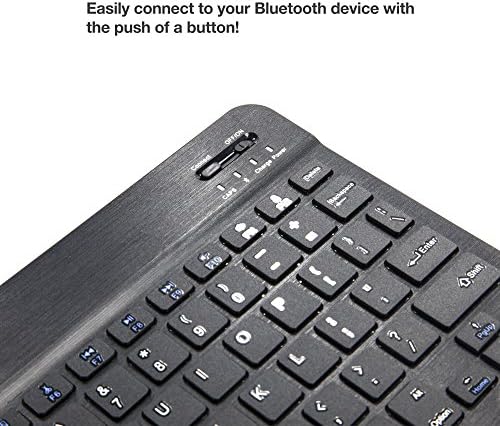 BoxWave tastatura kompatibilna sa Lenovo Tab P12 Pro-SlimKeys Bluetooth tastaturom, prenosivom tastaturom