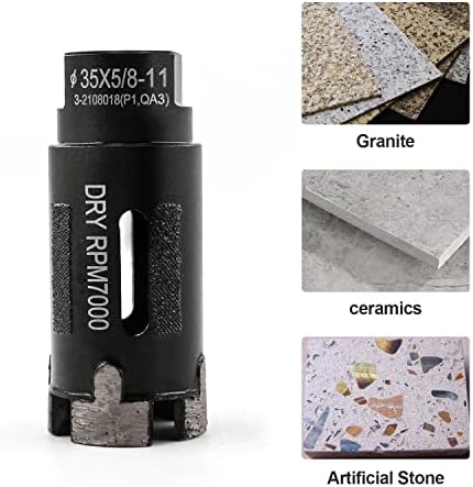 Suva dijamantna bušilica rupa za kamenu mramoru granita beton Keramička opeka pločica 1-3 / 8inch