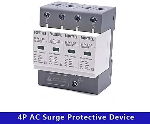 TEDDO 1kom SPD AC 3P+N prenaponski zaštitni uređaj 20~40KA 30KA~60KA 385V 420V kućni odvodnik za zaštitu od munje