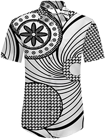 Ljetne muške haljine majice Custom Logo Muške majice Postavlja kratki rukav casual gumb dolje na