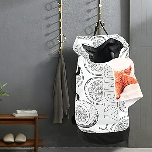 Limunska torba za pranje veša sa naramenicama torba za ruksak za pranje veša sa vezicama za