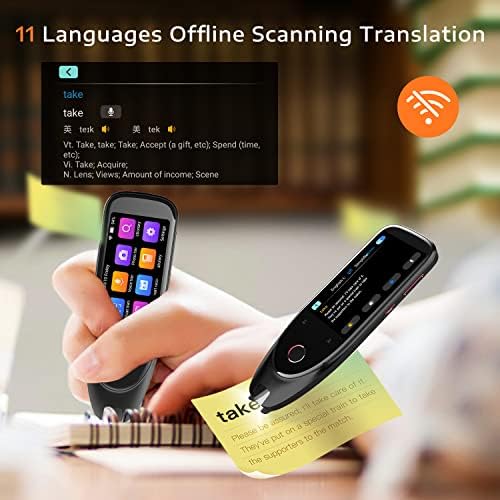 Pen Scanner Translation 112 jezik Translator Pen LCD ekran osetljiv na dodir digitalni Highlighter