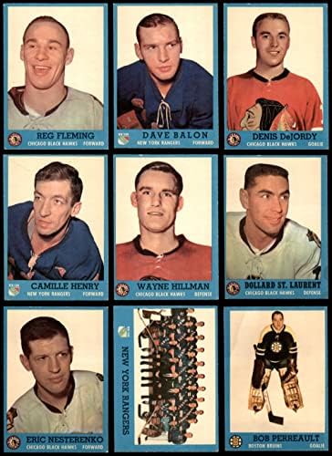 1962-63 Topps Hokej skoro kompletan set vg / ex +