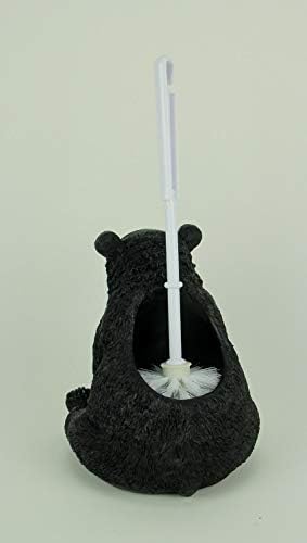 Clol Deleon Collections Funny Stinky Black Bear WC školjka za čišćenje i držač