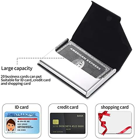 Ndydgun futrola za vizit karte, držač za vizit karte luksuzna PU koža & amp; futrola za više kartica