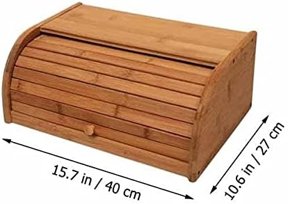 UXZDX 1kom drvena kuhinjska kutija za hljeb kanta za skladištenje u domaćinstvu praktična posuda za hranu kutija za odlaganje voća Organizator za kuhinju