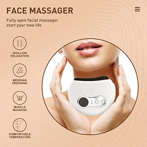 Gua Sha，električni alati za lice，električni masažer za lice sa 9 nivoa toplote i vibracije za lice，protiv starenja,