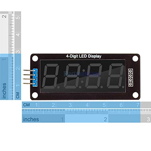 4-cifreni LED 056 056 inčni 7 segmenata displej Cevni sat modul sa duplim tačkama TM1637 zeleni LED displej
