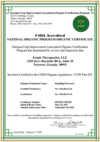 Zongle USDA certificirani organski pačuli Esencijalno ulje, sigurno za gutanje, Pogostemon Cablin, 1 oz