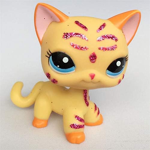 LPS Najmanja igračka za kućne ljubimce Model Dog Kratka kosa ružičasta mačka ovčarska dječja