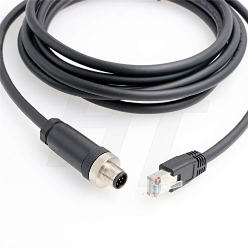 Hangton M12 Ethernet 8 Pole A-Code RJ45 CAT5E kabel za kognex industrijski senzor kamere