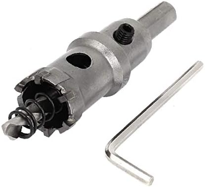 X-DREE 22mm burgija za rezanje prečnika uvijanja karbidna testera za rupe od nerđajućeg čelika(Sierra