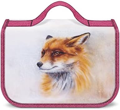 Slikanje toaletne vrećice Wild Fox viseće torbe za šminku Vodootporna kozmetička torba