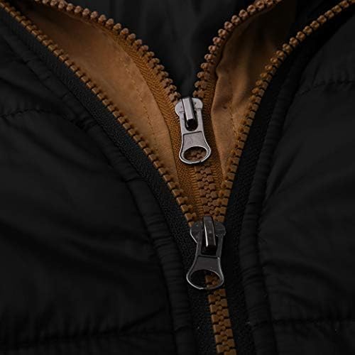 Jakna Muška kapuljača Jesen zimski patentni zatvarač modni pojas u boji prsluk prsluk za muškarce