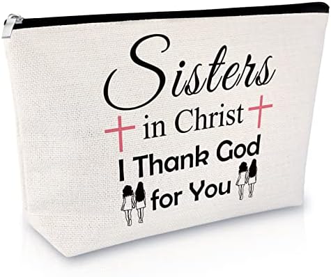 Christian Sister Gift vjerski pokloni za žene torba za šminkanje sestra poklon od sestre Christian pokloni