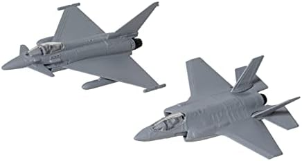 Corgi Diecast odbrana Kraljevstva F35 i Typhoon kolekcija odgovara modelu displeja u kutiji avioni CS90685, siva