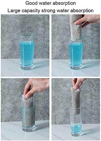 FDIT 8pcs mekan dvostrano čišćenje krpe krpe krpe za apsorpciju vode ručnik za ručnik kuhinja