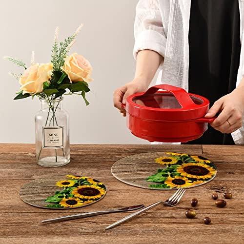 Sunflowers držači za kuhinjskih tričari za vruće posuđe 2 kom.