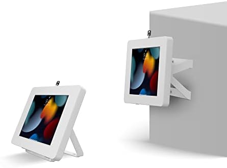 Rotirajuća montaža i držač - CTA puni rotacijski stol W / Univerzalno sigurnosno kućište za iPad 10. Gen 10.9 - iPad 7/8/9 generacija 10.2 - Galaxy Tab 9,7 - Lenovo Tab 4 & više - crna
