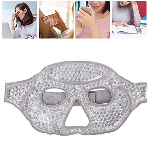 Vruća hladna terapija maska ​​za oči lica, zakrvajući zavarivač za oči za oči za oči za olakšanje stresa,