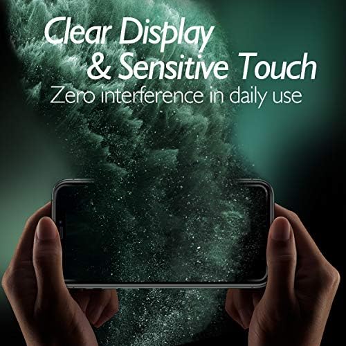 Shacoryze zaštita za prednji i zadnji ekran za iPhone 11 Pro Max, kaljeno staklo [Haptički dodir] prednji