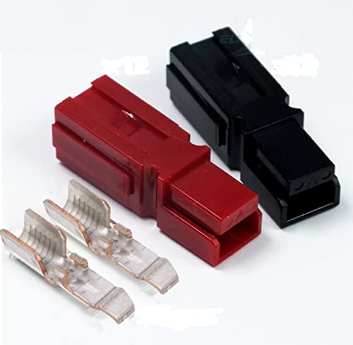 45 AMPS Anderson konektori, PP15 do 45, Crveno i crno kućište, W / 10-14 AWG Teška kontakta, 600V