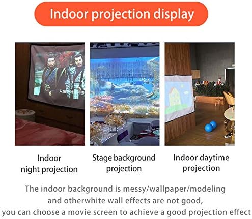 4: 3 ekran projektora viseće gustoće 100 120 150 inča 1080p 3D 4K prijenosni sklopivi projekcijski