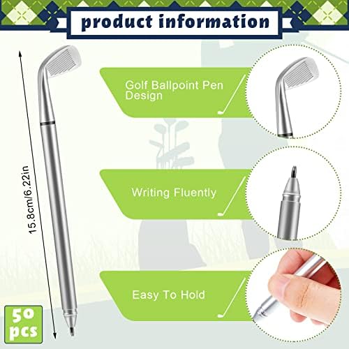 Yaomiao Golf Ballpoint Pen Mini golf klubovi olovke ukrasni golf olovke Funny Sports Ergonomski olovka