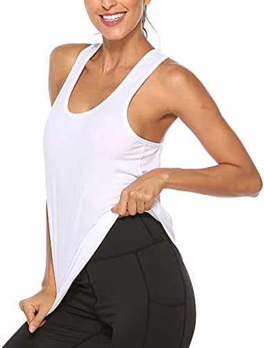 Ženski rezervoar za vježbanje Ljetne casual majice bez rukava Solid Crewneck Yoga Atletic