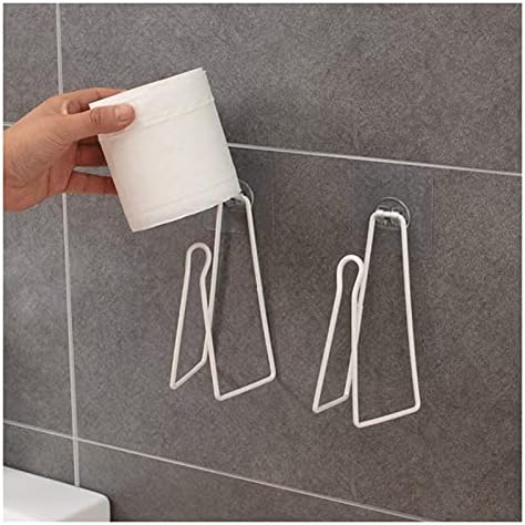 Rahyma Weiping - Toaletni nosači papira Metalni toaletni nosač papira za papir Držač ljepilo za kupaonicu