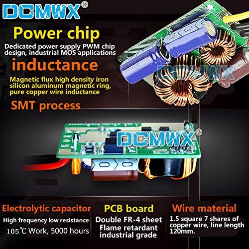 Dcmwx boost voltage Pretvarači DC12V transformirajte se na 13.8 V pojačajte ulaz pretvarača snage automobila Dc9v-13v