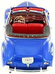 1941 Chevy Special Deluxe Kabriolet, plavo - Welly 22411wbu - 1/24 Skala Diecast Model automobila